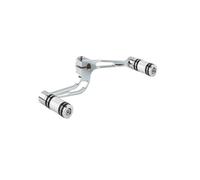 Pedal Cambio Marchas Motocicleta Palanca Cambios con mandos intermedios para Motocicleta Punta talón estribos para Sportster para Iron 883 XL1200 XL883 para Roadster para Nightster