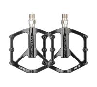 Pedal Ciclismo - Modelo Universal 9/16 Pulgadas | Pedales Planos Confort Estable, Cuerpo Metal Aluminio Robusto, Adaptado Carretera, Bicicleta de Montaña, Senderismo, Uso Diario, Equipo Deportivo Al