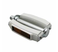Marwi PEDALE City Blanc Corps Acier Cage RESINE FILETAGE 9-16"(EMBALLAGE OEM)