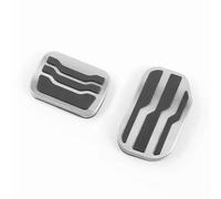Pedal Coche Alfombrilla Pedal Freno Y Acelerador Coche Aleación Aluminio Para Ford Para F150 Para F 150 Para Raptor 2015 2016 2017 2018 2019 2020(AT 2pcs)
