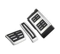 Pedal coche Cubierta Pedales Para Q7 Para SQ7 2006-2015 Pedal Acelerador Freno Reposapiés Almohadilla Antideslizante Accesorios Interiores(3Pcs AT with rest)