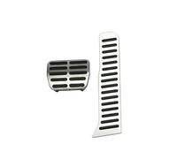 Pedal Coche Manual Pedales Coche Para Q3 8U Para MK1 2011-2018 Freno Gas Antideslizantes Cubiertas Acelerador Acero Inoxidable Accesorios Diseño(2pcs)