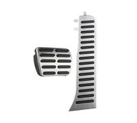 Pedal coche Pedales Acero Inoxidable Para Coche Reposapiés Acelerador Cubierta Para Q3 Para 8U RS 2013 2014 2015 2016 2017 2018 Accesorios LHD(AT 2Pcs)