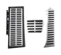 Pedal coche Pedales Acero Inoxidable Para Coche Reposapiés Acelerador Cubierta Para Q3 Para 8U RS 2013 2014 2015 2016 2017 2018 Accesorios LHD(3Pcs whole set)