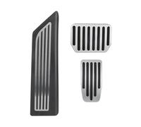 Pedal coche Pedales Freno Reposapiés Para Tesla Para Model 3 Y Pedales Acelerador Cubierta Goma Coche Aleación Aluminio Piezas Interiore Accesorios(A and C)