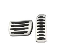 Pedal coche Reposapiés Acero Pedal Freno Gas Acelerador Para Range Rover Para Evoque Para Discovery Para Sport Para Jaguar Para E-Pace(AT 2 pcs)