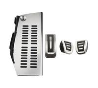 Pedal Coche Tapas Pedales Acero Inoxidable Para VW Para Polo Para Golf 4 Para Jetta MK4 Para Bora Para Fabia (volante A La Izquierda). Pedales Freno(MT-A with Rest)