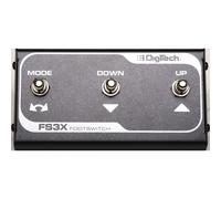 Pedal Conmutador Digitech FS3X Controlador Footswitch 3 Botones Negro