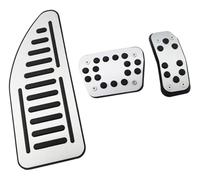 Pedal Covers for Ford for Puma 2019-2023 for Ecosport 2013-2023 for Fiesta MK8 Gas Brake Pedal Protection Cover(AT WITH REST PEDAL)