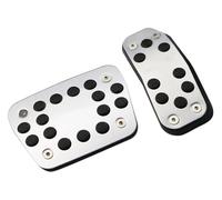 Pedal Covers for Ford for Puma 2019-2023 for Ecosport 2013-2023 for Fiesta MK8 Gas Brake Pedal Protection Cover(AT)