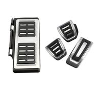 Pedal Covers para Skoda para KAMIQ para Combi para Scala para Octavia para Rapid LHD AT MT Pedales Coche Automáticos Cubierta Almohadilla Pedal Pedal Coche(Full MT 4 Piece)