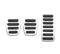 Pedal Covers Pedal Acelerador Gas Antideslizante Acero Inoxidable para Volvo XC40 2017-2021 2022 Pedales Freno Combustible para Automóvil Cubiertas de Pedal(3 Pieces)