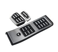 Pedal Cubierta Para A4 B9 Para A5 F5 2016 2017-2019 Almohadillas Pedal Antideslizantes Equipo Interior Automóvil Reposapiés Tapas Pedales Cubierta Pedales Freno(3piece)