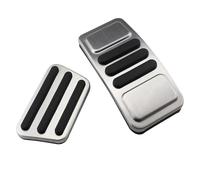 Pedal Cubierta Para Ford Para Mustang 2015-2023 Pedales De Coche De Acero Inoxidable Accesorios De Cubierta De Pedal De Apoyo De Freno De Gas Pedales Freno(AT without Rest)