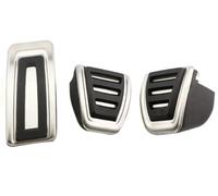 Pedal Cubierta Para Seat para Leon 5F MK3, accesorios para automóviles, juego cubiertas para pedales muertos freno combustible deportivo RHD Cubre Pedales De Coche(MT)