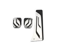 Pedal Cubierta Para Serie 1 2 3 4 5 6 X1 X3 X5 X6 F10 F20 F30 G20 G10 RHD Cubierta del pedal del reposapiés del coche Cubre Pedales De Coche(MT without rest)