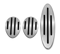 Pedal Cubierta,Pedales Para Coche Caso del pedal del embrague del freno del freno del reposapiés del reposapiés for Mini One Cooper R50 R52 R53 R55 R56 R61 Paceman Countryman Clubman Coupe Roadster(MT