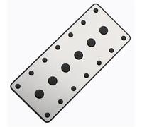 Pedal De Acelerador Acero Inoxidable Para Coche Reposapiés Freno Gas Y Combustible Cubierta Almohadilla Accesorios Para C-HR 2016-2024(1Pc Rest)