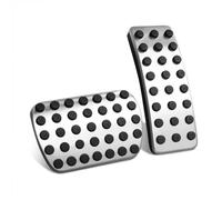 Pedal de acelerador de freno de pie cubierta compatible con Mercedes Benz GLE GLS ML GL Clase W166 X166 Auto almohadilla antideslizante interior piezas de acero inoxidable