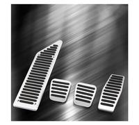 Pedal de acelerador de repuesto para Buick para Excelle 2010 2011 2012 2013 2014 AT MT Car Styling Almohadillas de pedal de aluminio antideslizantes para pedal de coche (3 piezas AT) (4 piezas MT)