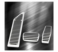 Pedal de acelerador de repuesto para Buick para Excelle 2010 2011 2012 2013 2014 AT MT Car Styling Almohadillas de pedal de aluminio antideslizantes para pedal de coche (3 piezas AT) (3 piezas AT)