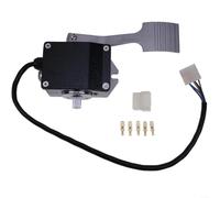 Pedal de acelerador EFP713-0502 para carrito de golf eléctrico 0-5K ohmios señal de resistencia potenciómetro de 5 núcleos para controlar la velocidad de conducción compatible con modelos Curtis negro