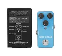 Pedal de aleación de aluminio con ajuste flexible para guitarristas y entusiastas del sonido vintage