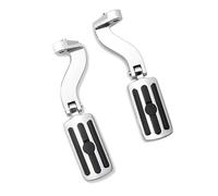 Pedal de arranque de motocicleta Ajuste para Harley Davidson CVO Road King FLHR Street Electra 93-24 Kit de montaje reposapiés trasero pasajero clavijas pie motocicleta Arrancadores de moto(Ivory)