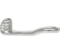 Pedal de arranque rígido plateado para Aprilia (motor Minarelli) | Aluminio, cabezal rígido compatible con Aprilia SR 50 Racing LC agua hasta año de fabricación 2000, Amico 1991-1992