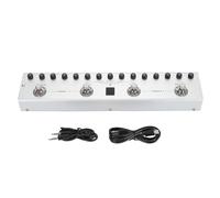 Pedal de bajo Eléctrico Recargable Digital, Efecto Múltiple para Entusiastas de la Música, 36 Tonos, 9 Amperios, 8 IR,Accesorios para remolques