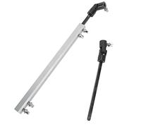 Pedal de Batería de Doble Batería Drum Drives Talft Boss Boss Boss Linkage Connector Brazo para el Kit de Batería Partes de Instrumentos de Percusión (SILVER)