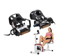 Pedal De Bicicleta De Interior - Pedales De Bicicleta Estacionarios Ajustables, Pedal De Ejercicio Antideslizante, Accesorio De Reemplazo Versátil Para Equipo De Fitness | Piezas De Repuesto Universal