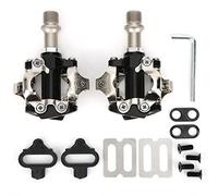 Pedal de Bicicleta Pedales autoblocantes para Bicicleta Calas para Pedales de Bicicleta Juego de calas para Ciclismo con autobloqueo para Interiores y Exteriores Rode Bike Ciclismo