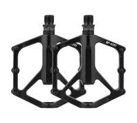 Pedal de bicicleta - Pedales de bicicleta de 12x9,7 cm, adopción generalizada | Accesorios ergonómicos para bicicletas con diseño hueco de aleación de aluminio con facilidad, Pedal híbrido de biciclet