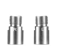 Pedal de bicicleta, pernos extensión coloridos, espaciadores, extensor, accesorios manivela eje, 20 MM for montaña y carretera ESSEIEIE(YanZhang titanium)