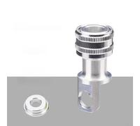 Pedal de bicicleta plegable Mecanismo de liberación rápida compatible con P8 P10 D9 y marcos de estilo Diseño de aluminio CNC ligero (plata)