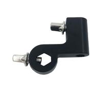 Pedal de bombo ajustable profesional con base antideslizante para pedal de tambor de rock, clip de soporte para batidor
