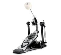 Pedal de bombo Ajuste de tensión de resorte premium Transmisión de doble cadena Pedal de aleación de aluminio antideslizante con batidor de fieltro para bateristas principiantes