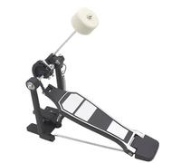 Pedal de bombo, batidor de pie, resorte de tensión for cantante y transmisión de cadena única, pieza y accesorios de instrumentos de percusión