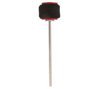 Pedal de Bombo de Fieltro en Tonos Oscuros para Batería, Metal | Sistema de Cadena y Muelle, Tensión Ajustable, Golpeador Doble Cara, para Pedal de Bombo y Conciertos