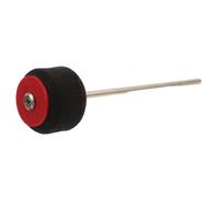 Pedal de Bombo de Fieltro y Metal en Tonos Oscuros para Batería | Respuesta Rápida a Semicorcheas, Rebote Mejorado, Tensión Ajustable, para Escenario y Estudio