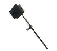 Pedal de bombo de metal para bombo cuadrado, martillos de cabeza, patadas, pedal de tambor, batidor de instrumentos de percusión, piezas duraderas