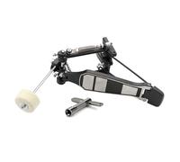 Pedal de bombo individual, accionamiento de cadena doble, pedales de cabeza de percusión ajustables, hardware de percusión del pie, accesorios de tambor
