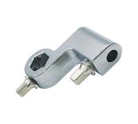 Pedal de bombo individual de alta sensibilidad con resorte ajustable, soporte para batidor, conector de clip para abrazadera profesional Rock