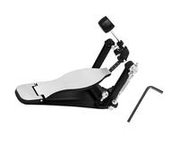 Pedal De Bombo Precisions Transmisión Cadena Doble Marco Metal Compatibilidades Ajustables Textura Metal Tambor Bajo Único