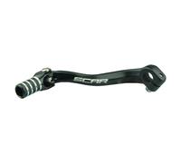 Pedal de cambio scar-negro/puntera negra para moto repuestos accesorios piezas