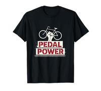 Pedal de ciclismo Power Bike Motivación Puño Camiseta