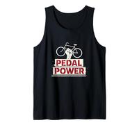 Pedal de ciclismo Power Bike Motivación Puño Camiseta sin Mangas