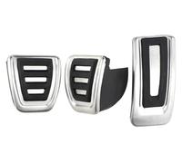 pedal de coche Para A3 8V 2013-2019 Q2 2016-2024 Freno De Combustible Reposapiés Antideslizante Cubiertas Pedales AT MT LHD Goma(MT without Rest)