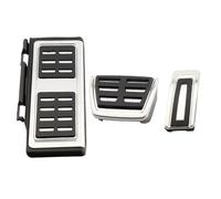 Pedal De Coche Para Asiento Para Leon ST Para SC 5F 2013-2021 LHD Pedales Coche Acero Inoxidable Freno Gas Reposapiés Protector Cubierta Pedal Pedales De Coche(AT With Rest)